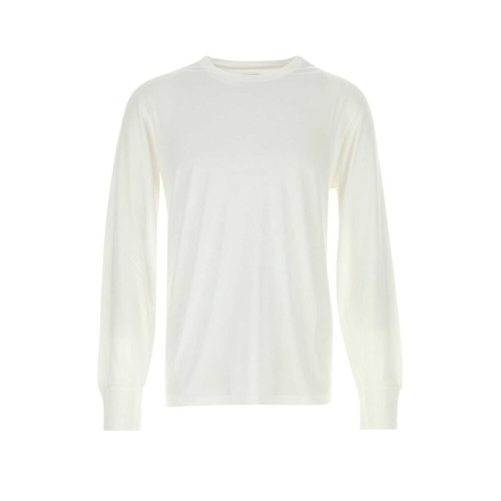 Tom Ford Men White Lyocell Blend T-Shirt